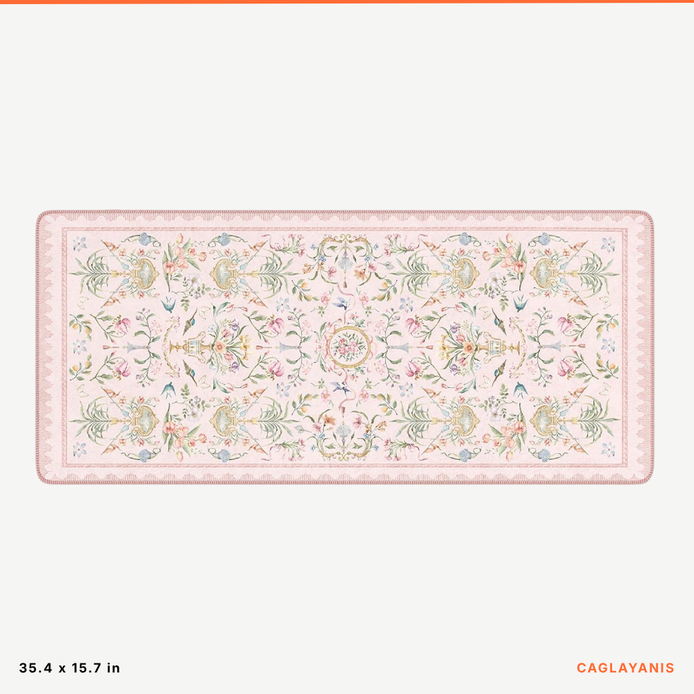 Pink Blossom Premium XXL Desk Mat