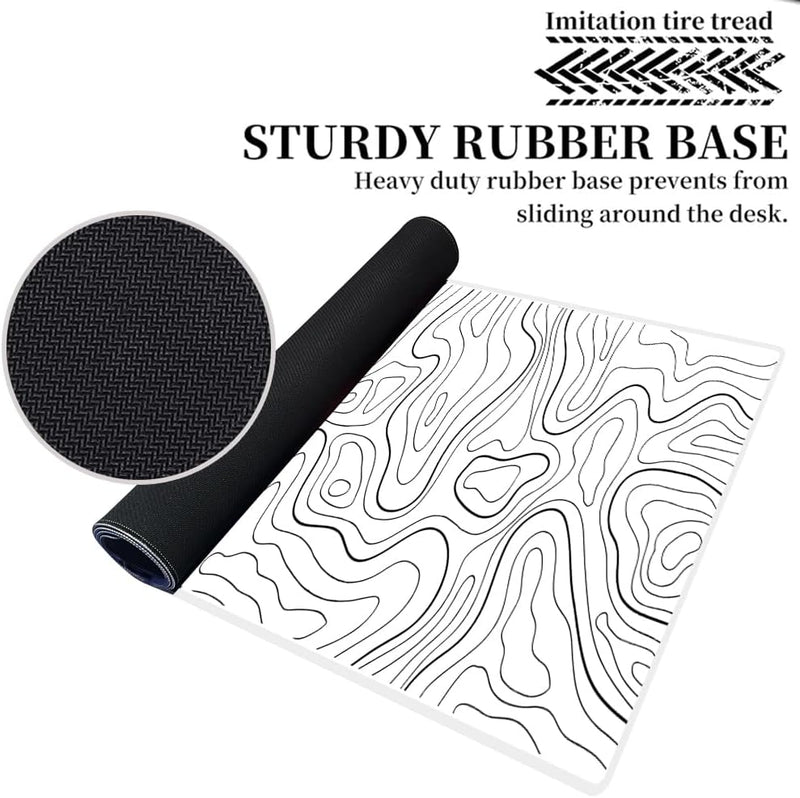 XXL Topographic Desk Mat