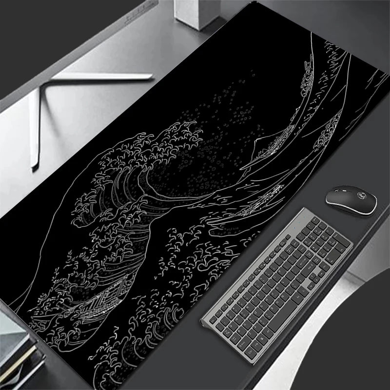 Japanese Wave Premium XXL & XL Desk Mat