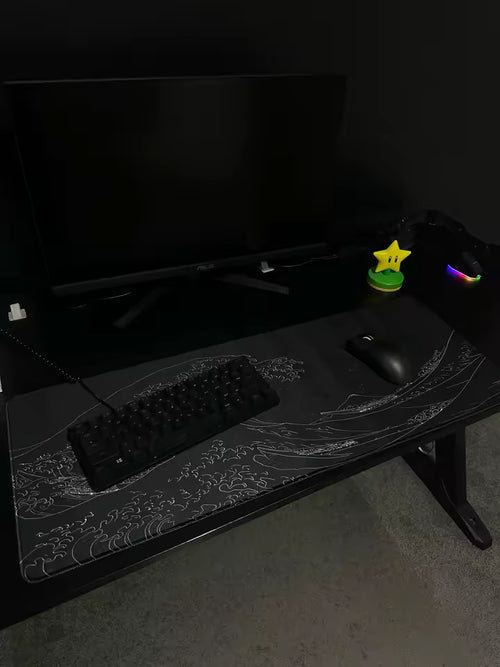 Customer photo of Japanese Wave Premium XXL & XL Desk Mat