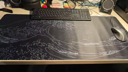 Customer photo of Japanese Wave Premium XXL & XL Desk Mat