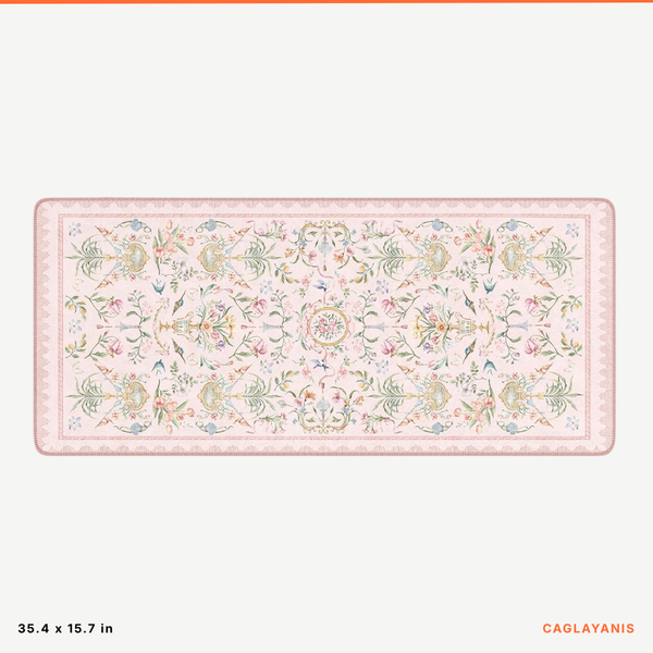 Pink Blossom Premium XXL Desk Mat