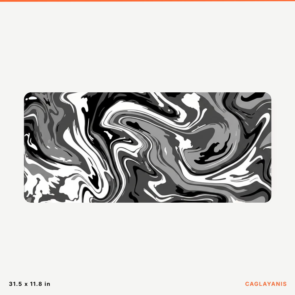 Midnight Flow Premium XL Desk Mat
