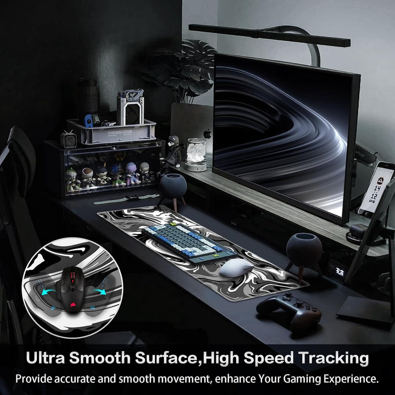 Midnight Flow Premium XL Desk Mat